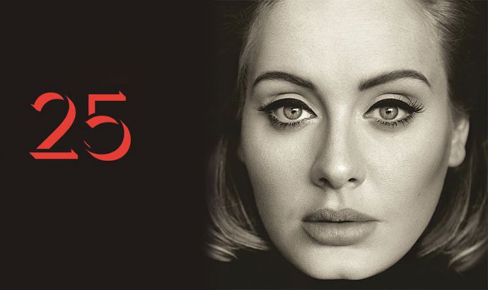 Foto: Adele, Cover Album 25 